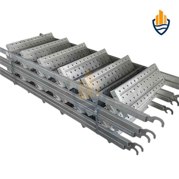 Cầu Thang Giàn Giáo Mạ Kẽm Chống Trượt – 7 Bậc, Tiêu Chuẩn An Toàn Cao